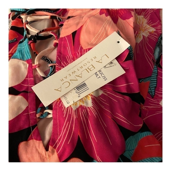 La Blanca Bloom Cover-Up Tunic NWT - Picture 7 of 8